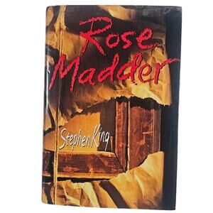 Rose Madder Stephen King 1995 First Edition Hardcover Book Dust Jacket HBDJ Gift